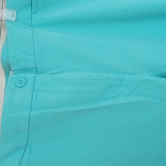 3/$50 💙 Talbots Green Cotton Capris Size 18W - Picture 2 of 8